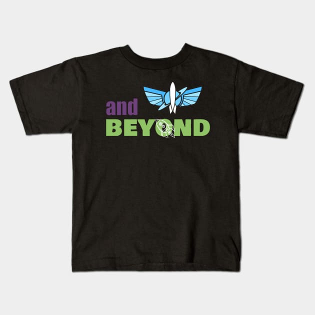 And Beyond BFF Kids T-Shirt by Musiclovingmk